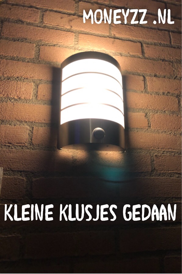 Kleine klusjes gedaan