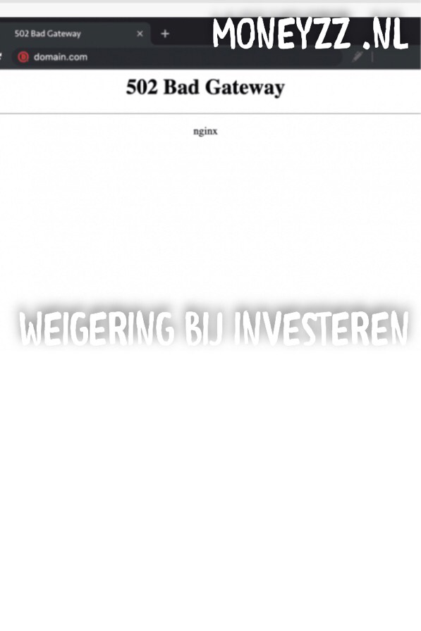 Weigering bij investeren