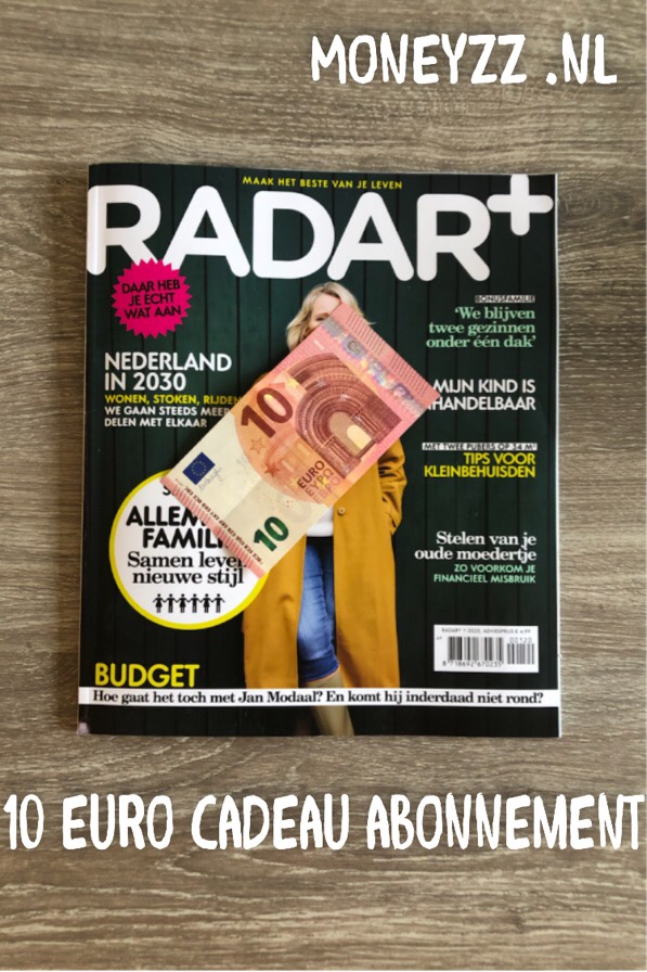 10 euro cadeau abonnement