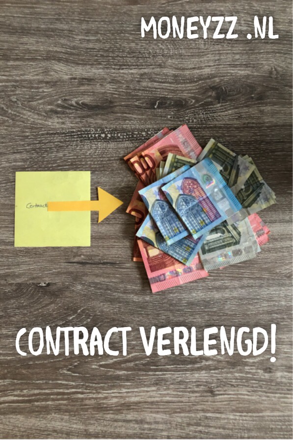 Contract verlengd! Klik hier om te lezen hoe ik mijn goede nieuws ontving!