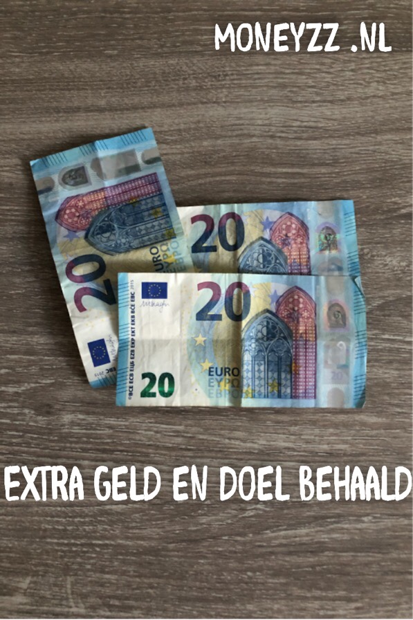 Extra geld en doel behaald