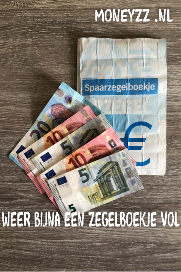 Weer bijna een zegelboekje vol
