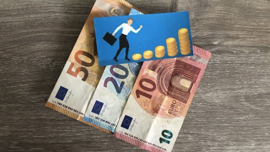 Geldgedachten stappen voor verandering