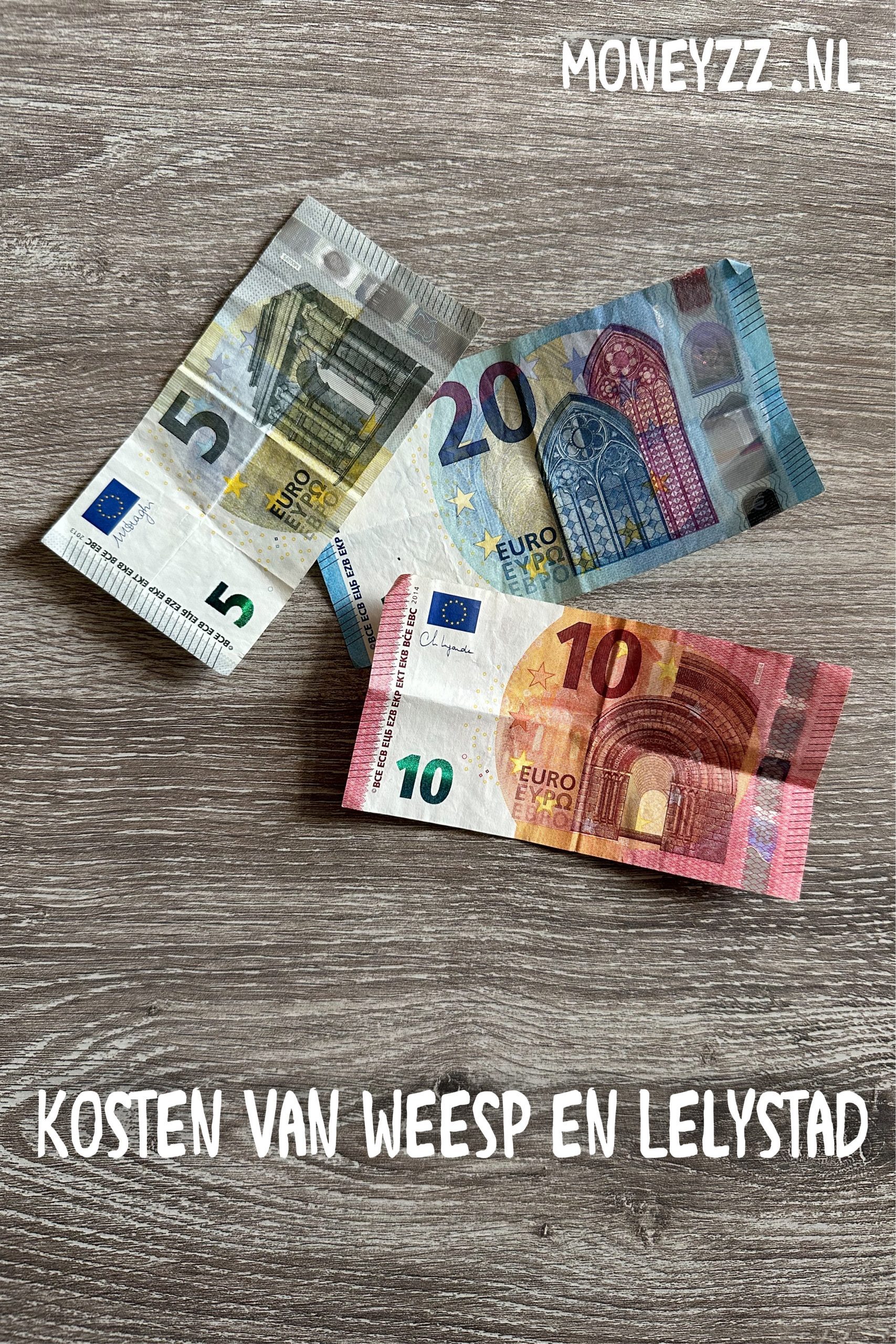 Kosten van Weesp en Lelystad