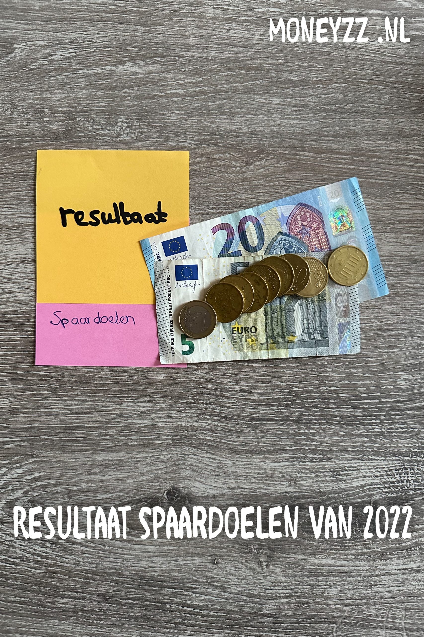 Resultaat spaardoelen van 2022