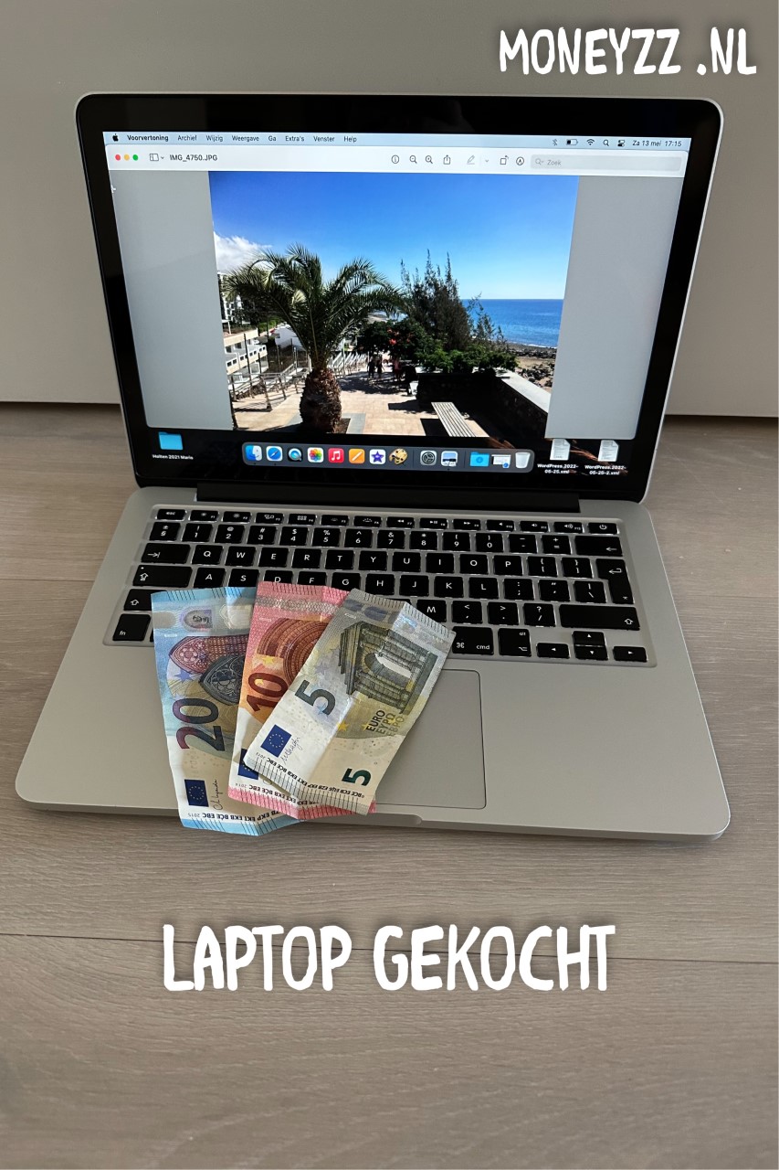 Laptop gekocht
