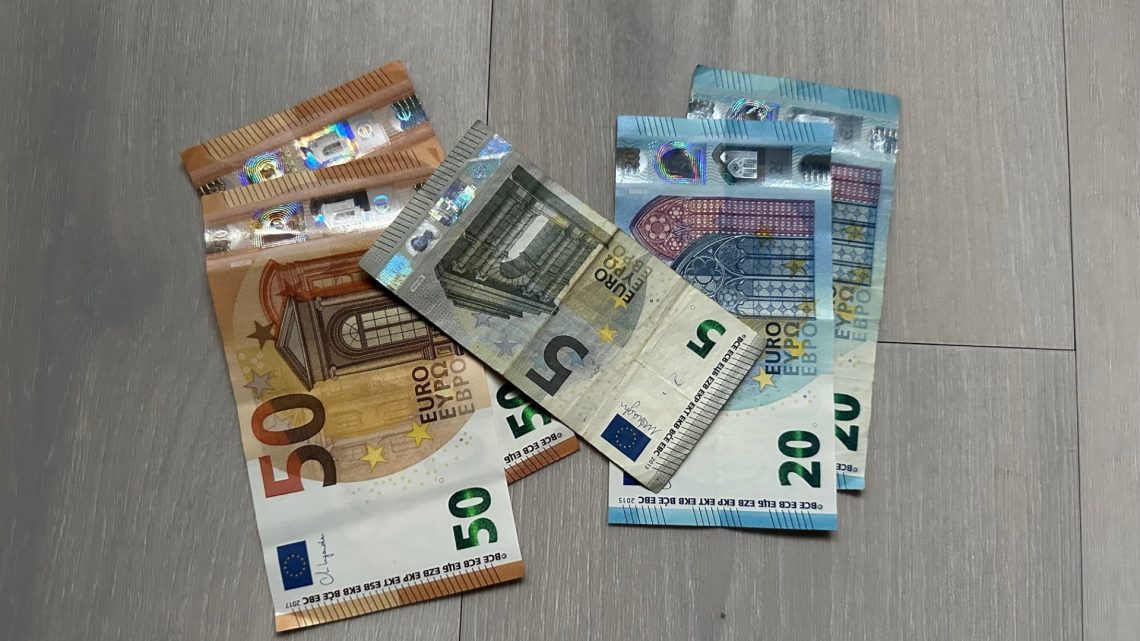 Verjaardaggeld ontvangen