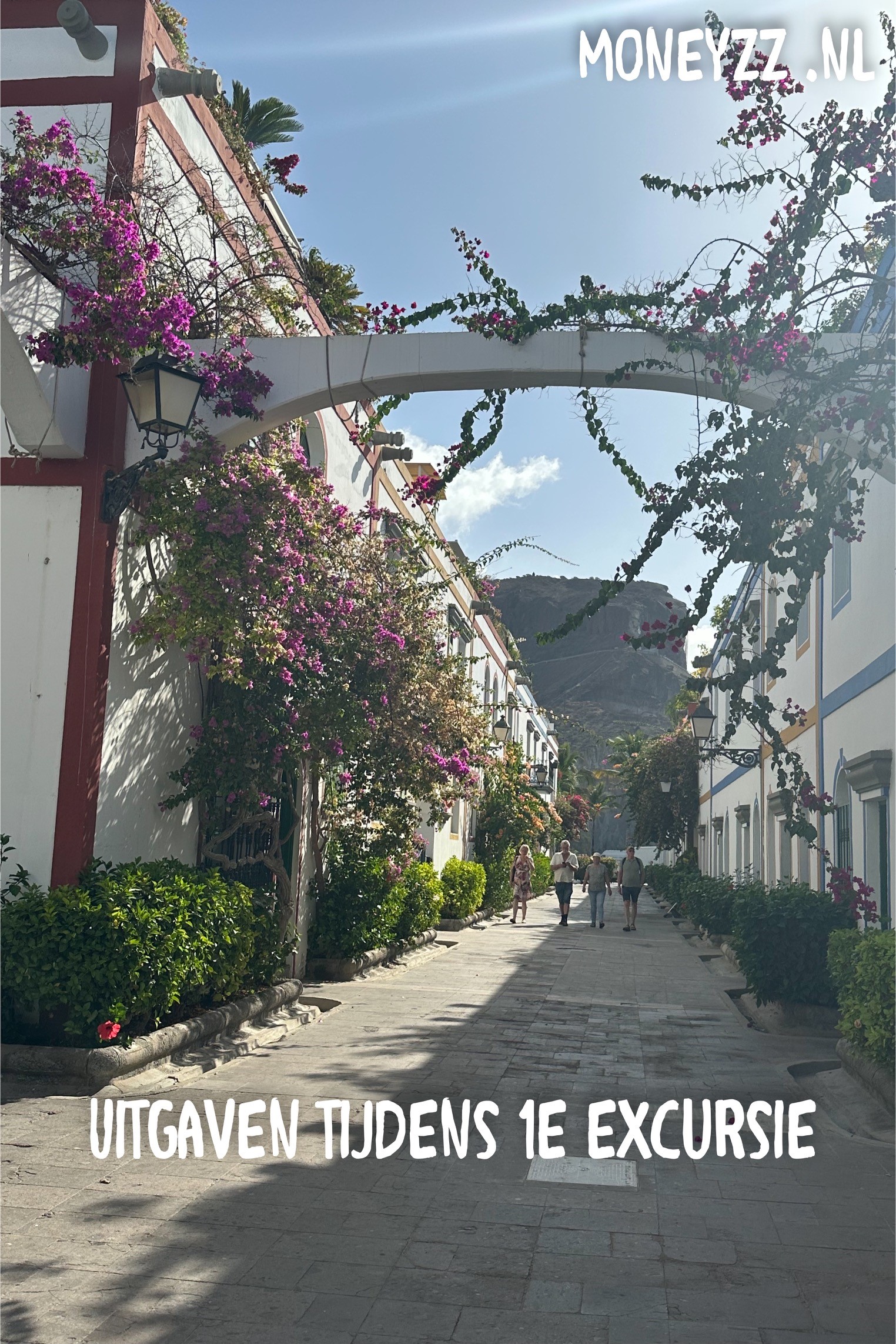 Uitgaven tijdens eerste excursie