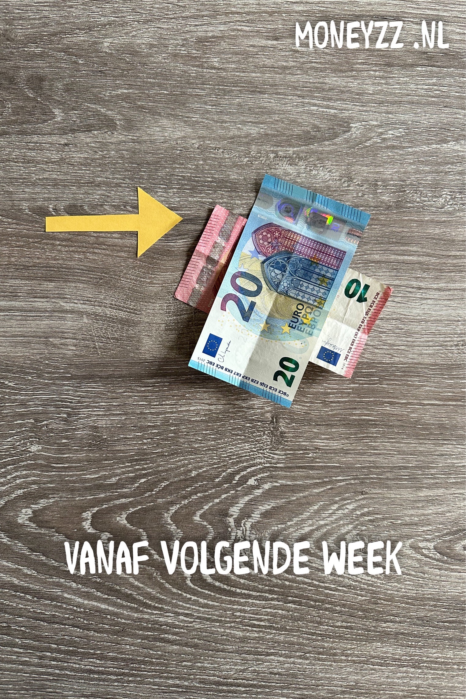 Vanaf volgende week