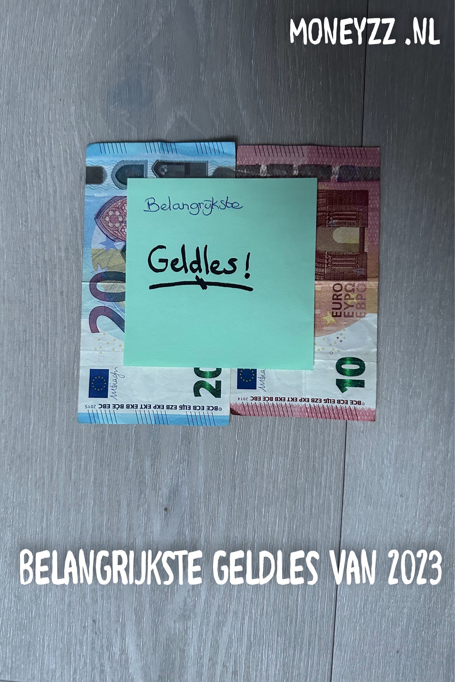 Belangrijkste geldles van 2023