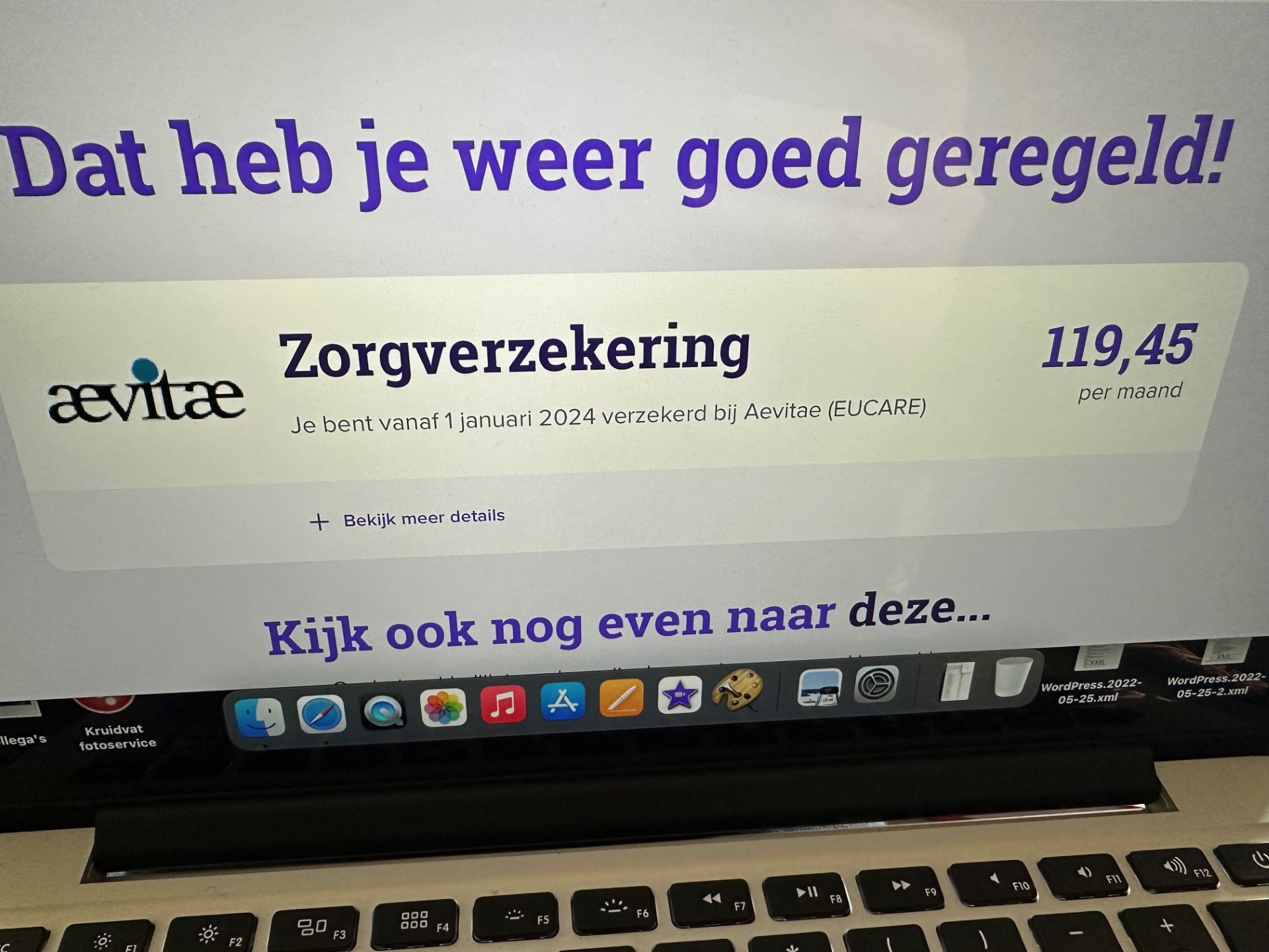 Mijn zorgkosten van 2024