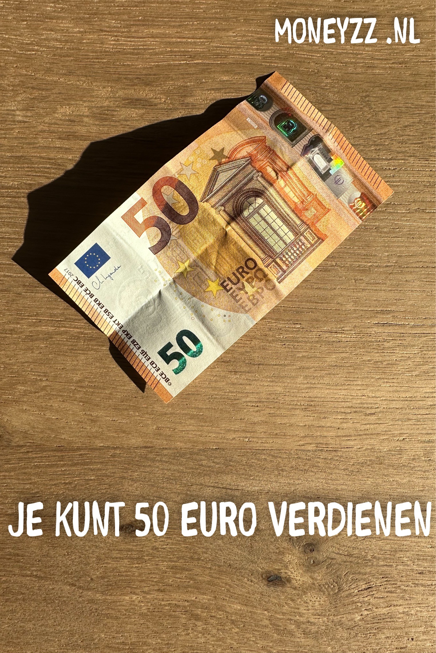 Je kunt 50 euro verdienen