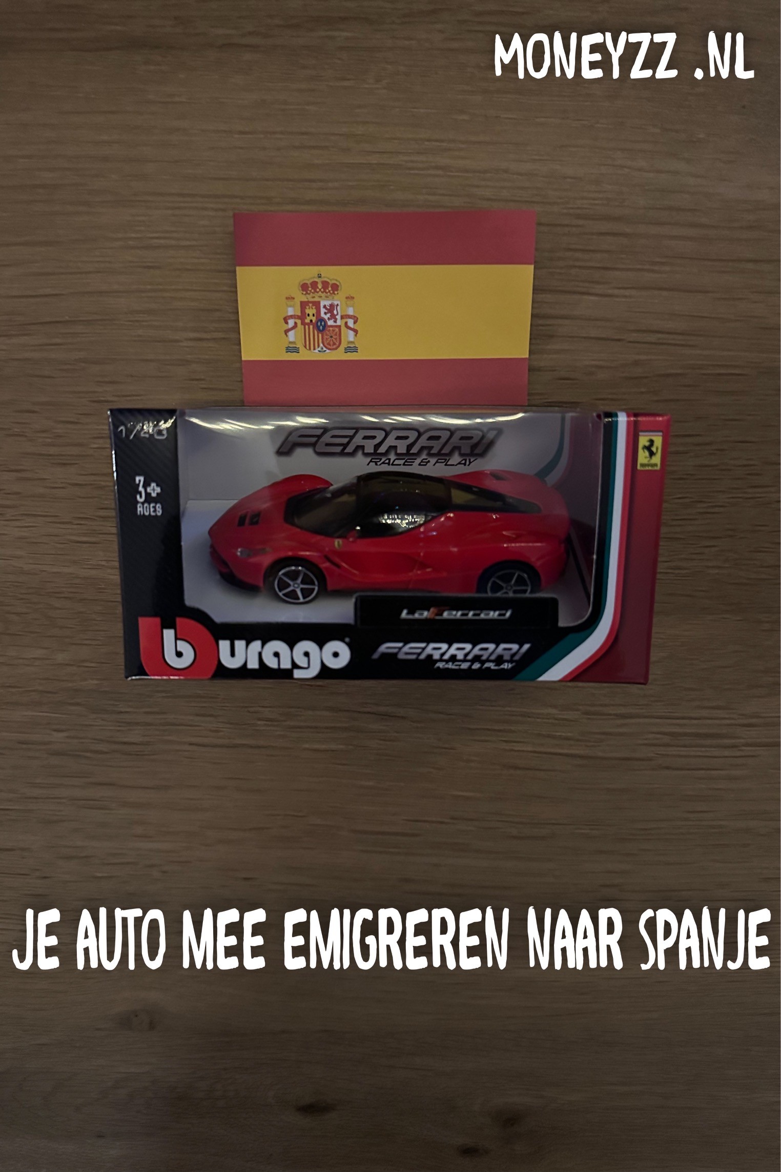 Je auto mee emigreren naar Spanje