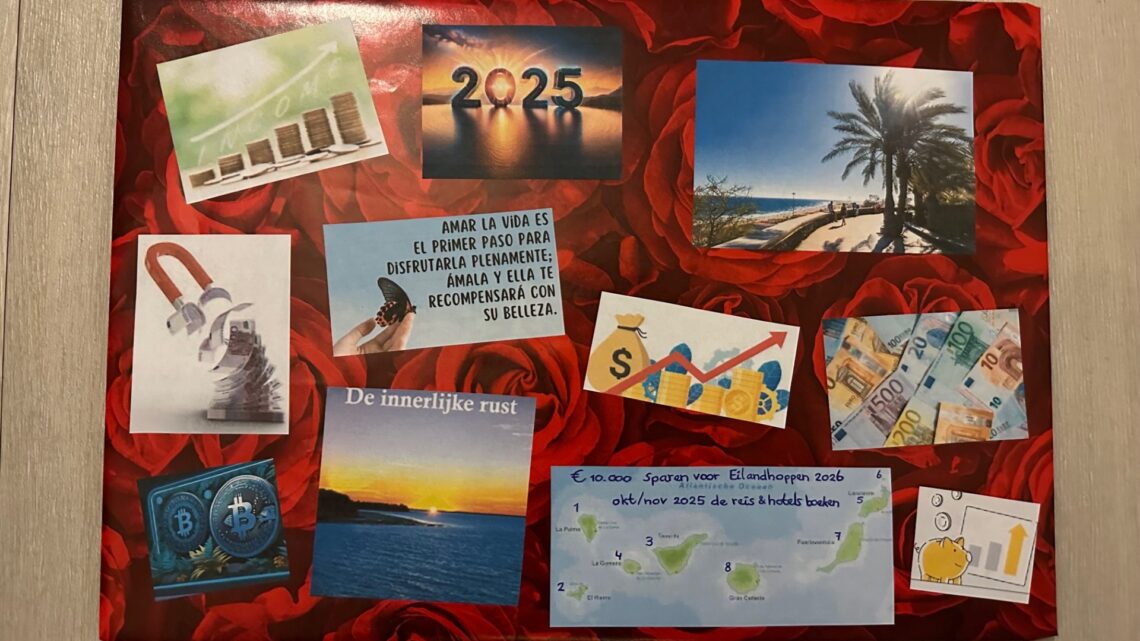 Visionboard van 2025
