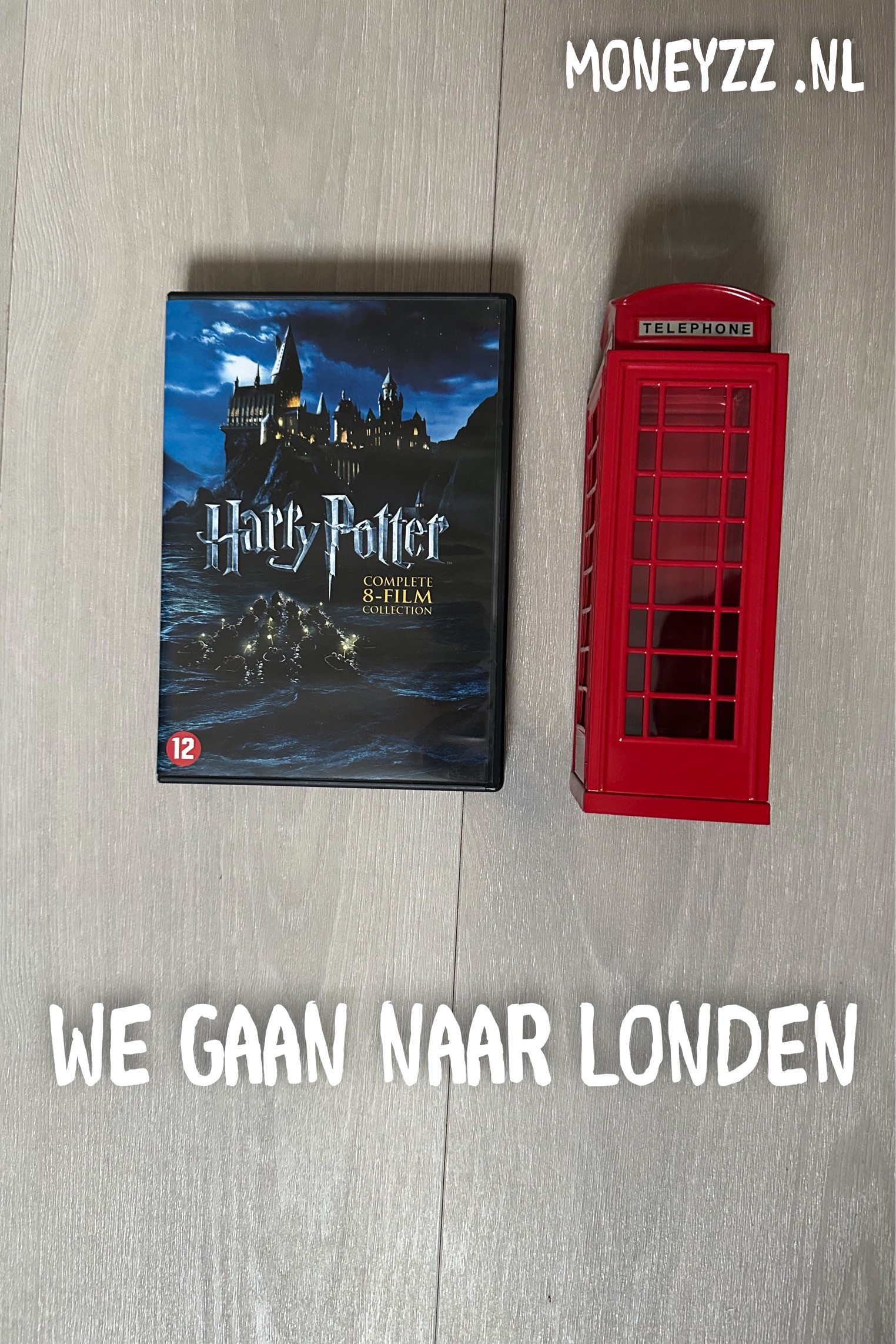 We gaan naar Londen