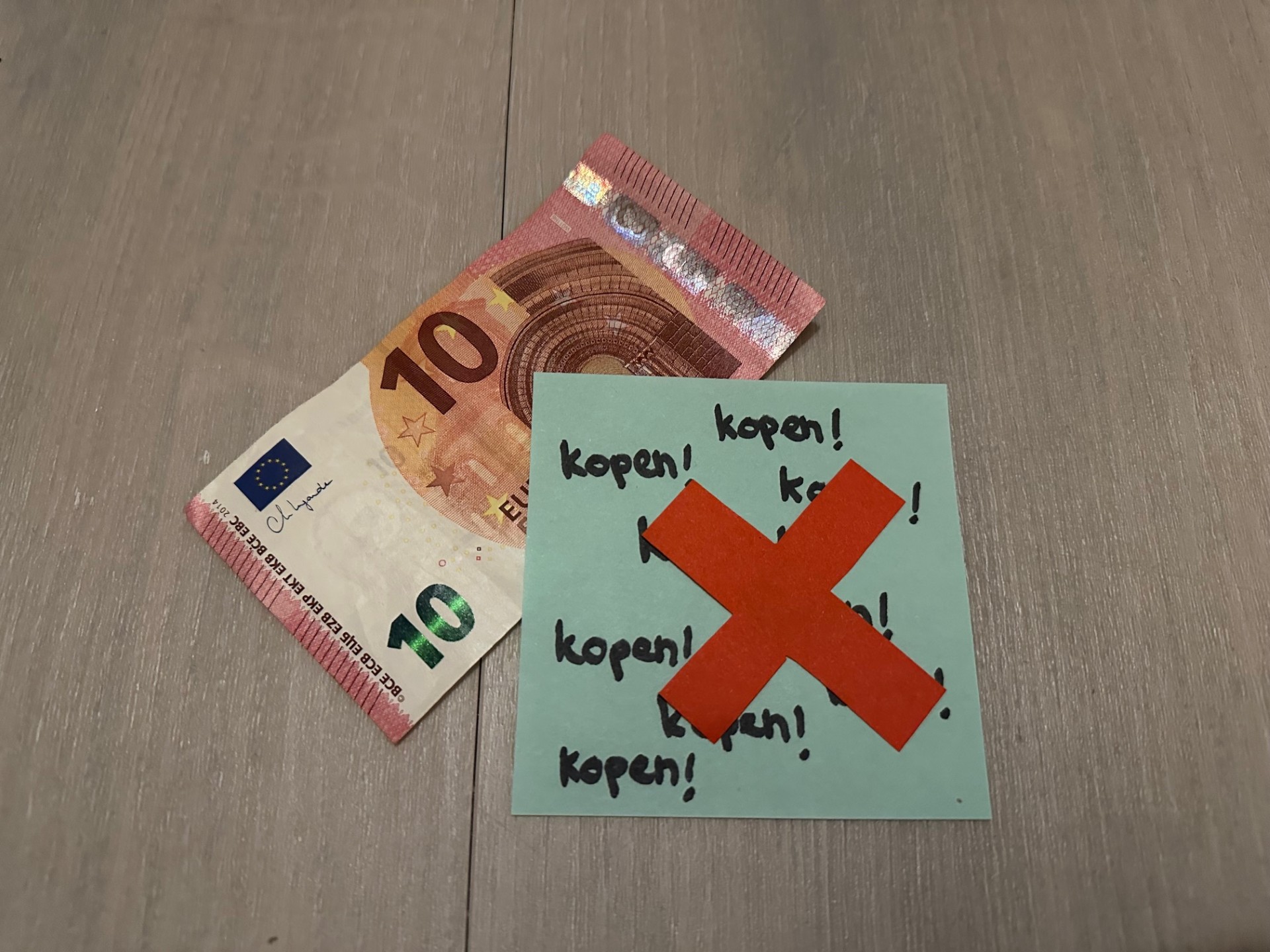Niet pushen