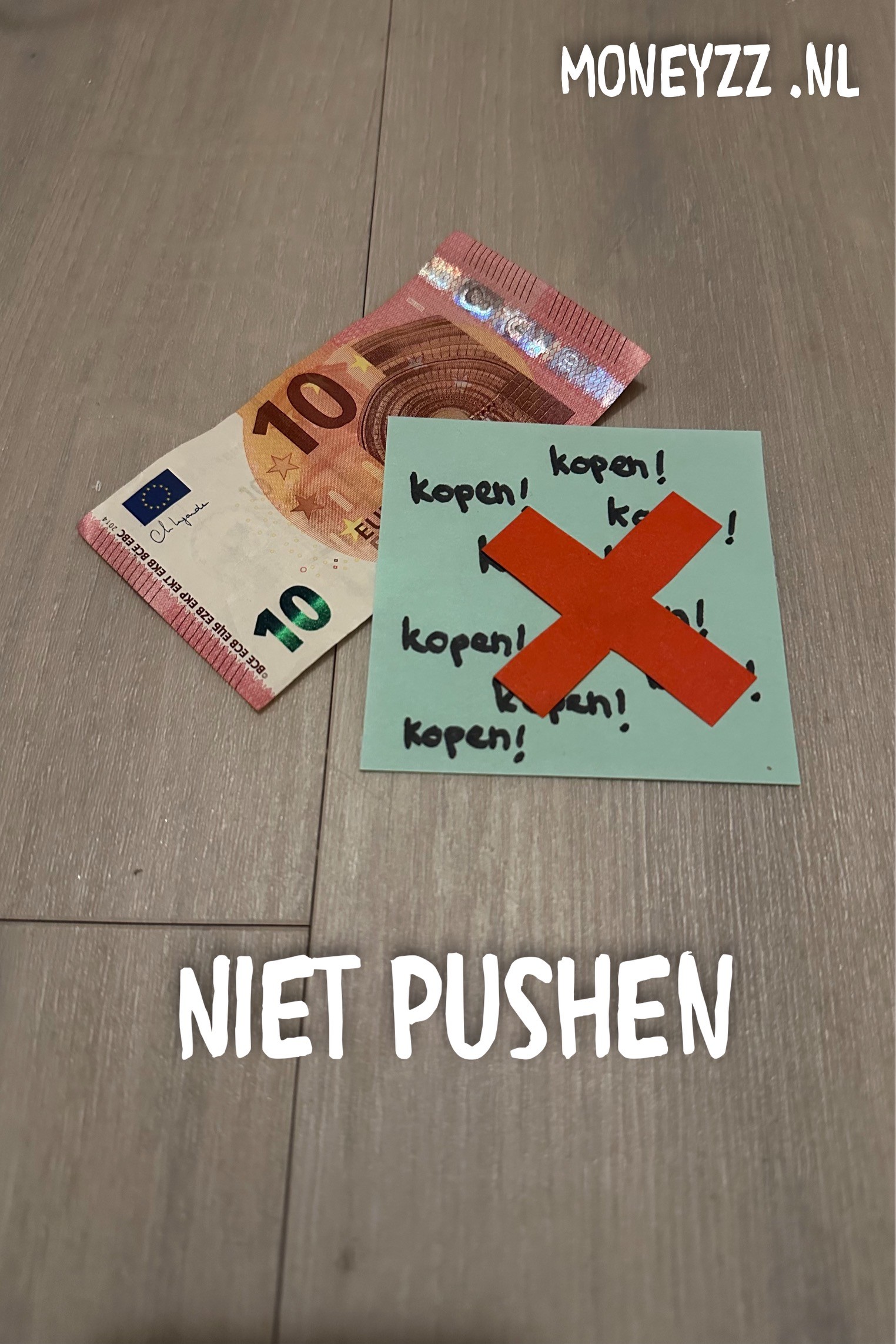 Niet pushen
