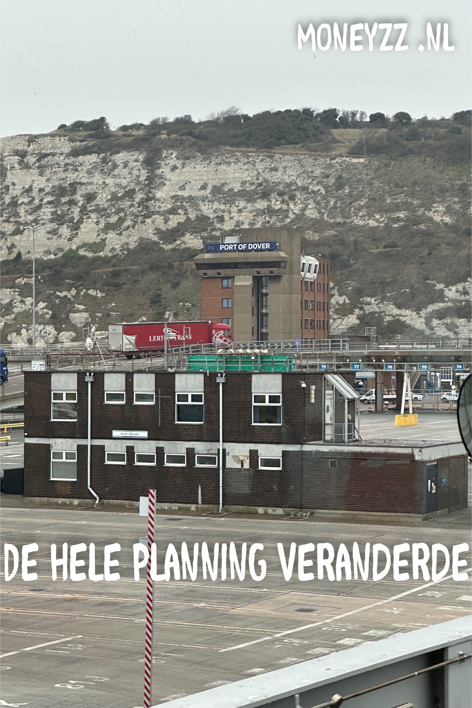 De hele planning veranderde