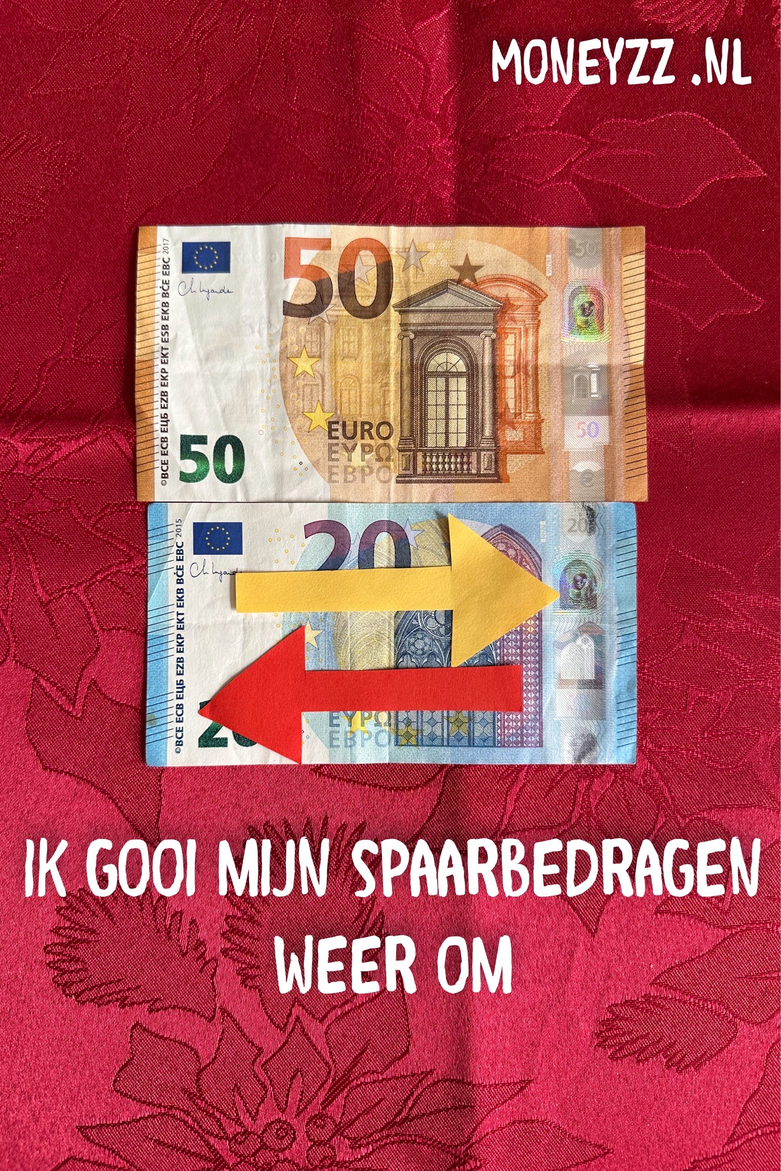 Ik gooi mijn spaarbedragen weer om