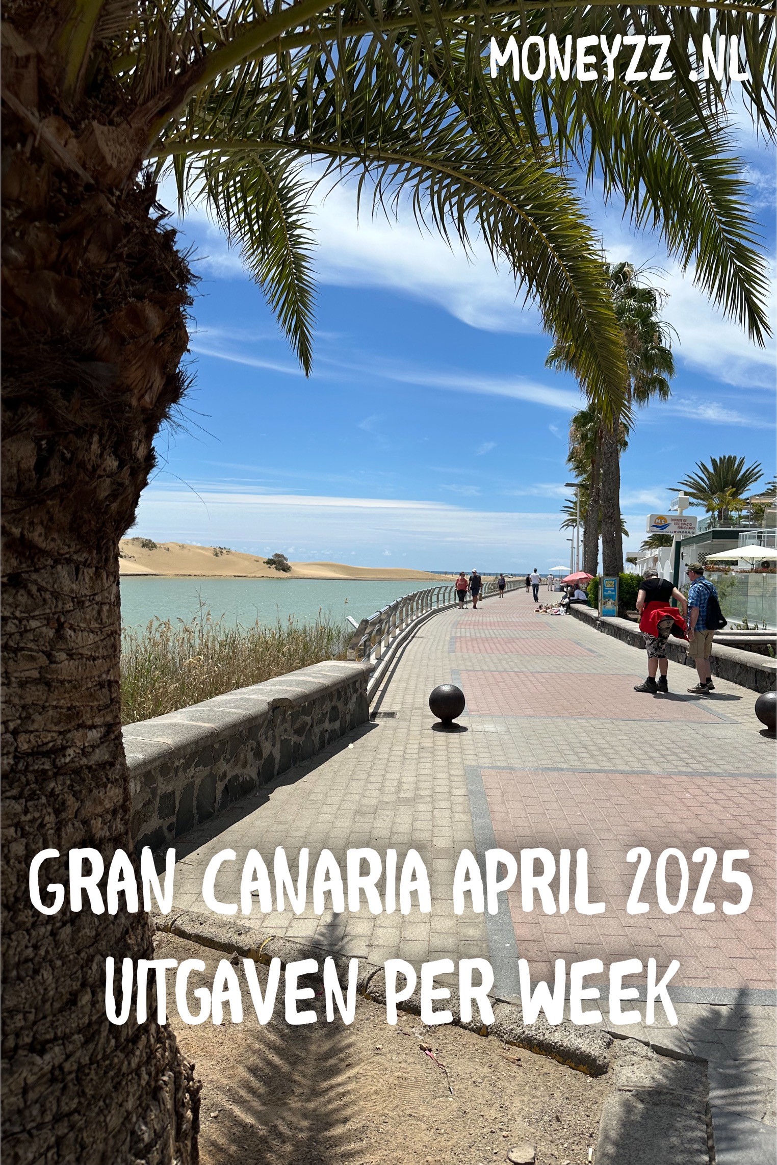 Gran Canaria april 2025 uitgaven per week