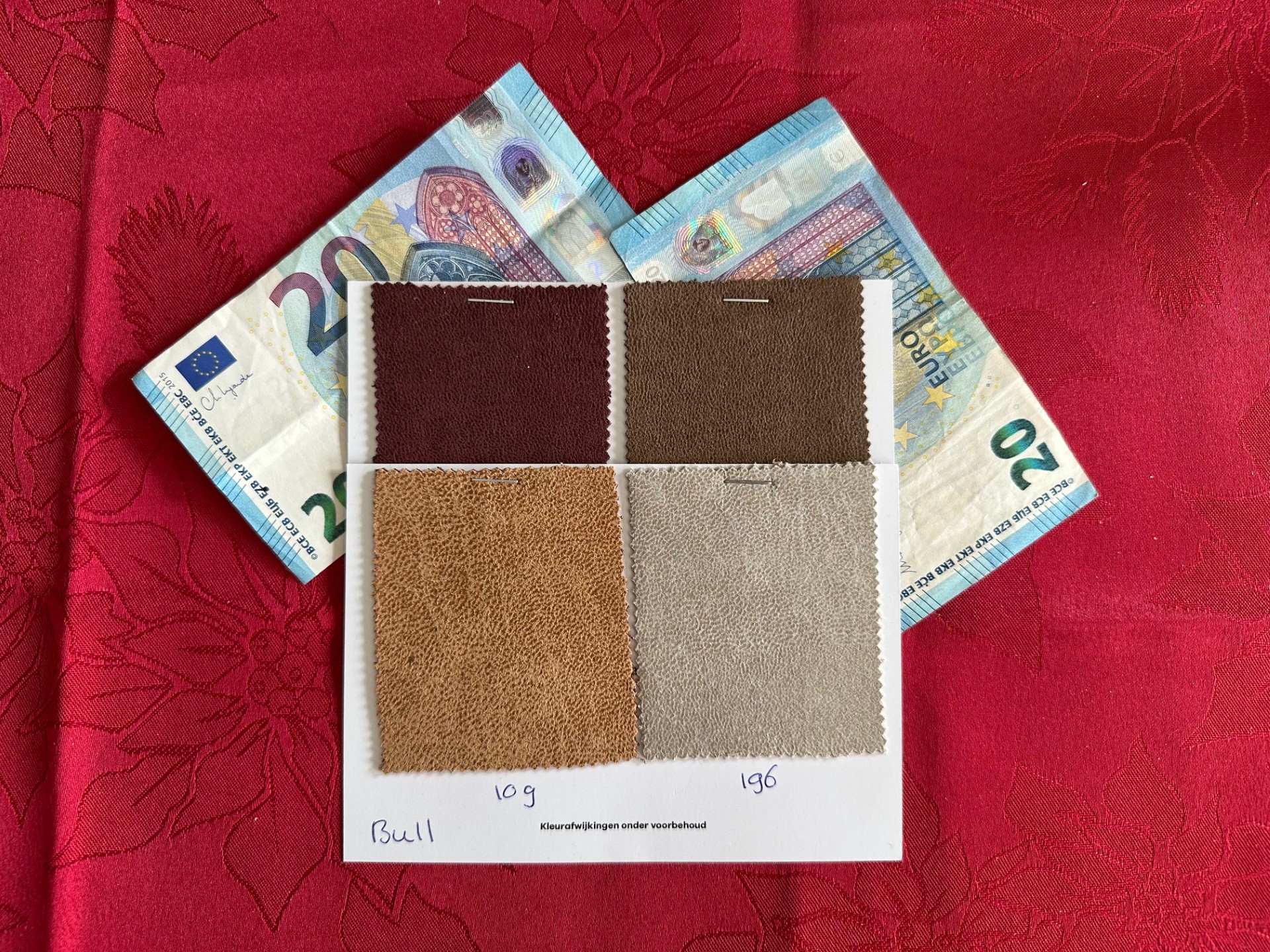 Offerte voor nieuwe stoelen