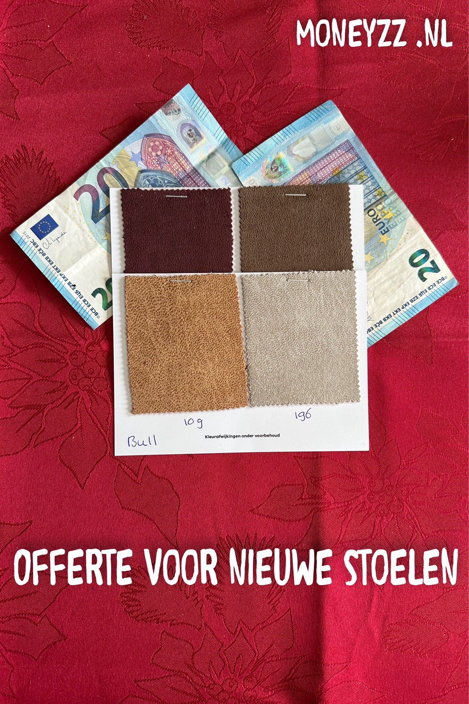 Offerte voor nieuwe stoelen