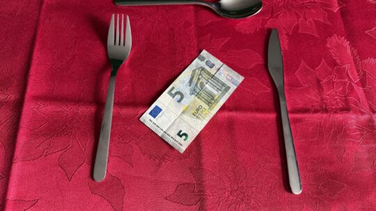 Uit eten geweest
