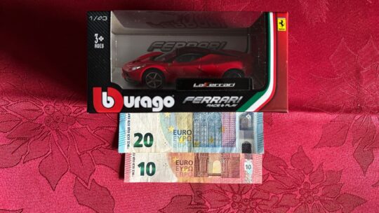 Auto reserveringsbedragen