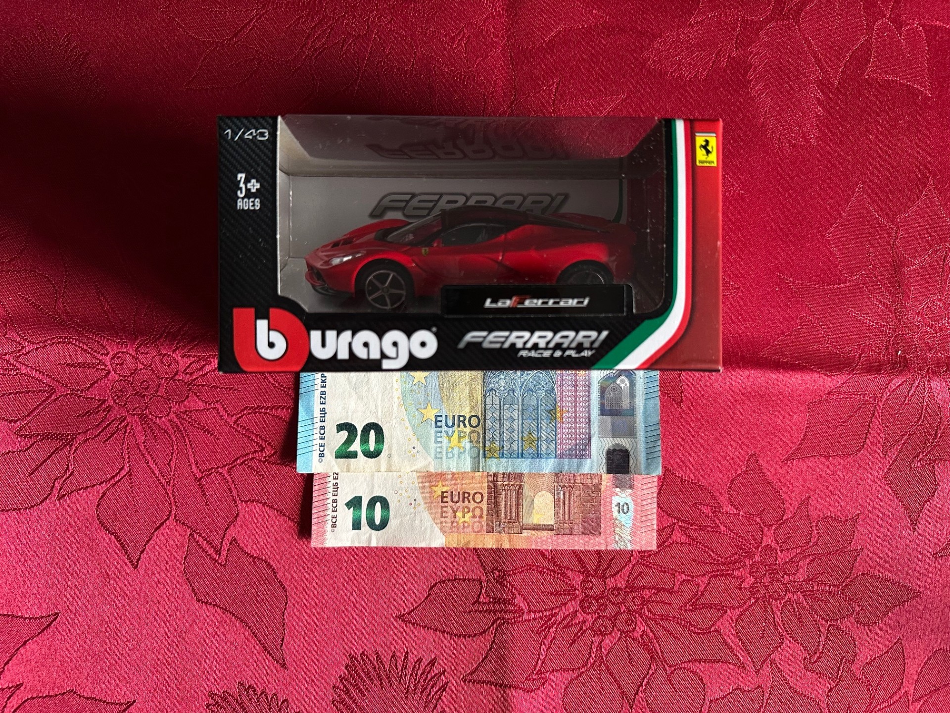 Auto reserveringsbedragen